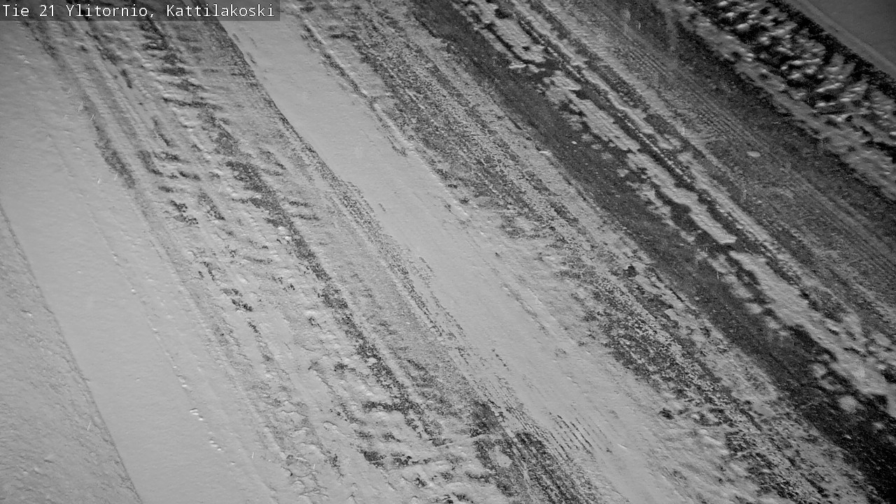Weather Camera Image Road 21 Ylitornio, Kattilakoski, Ylitornio, Lappi