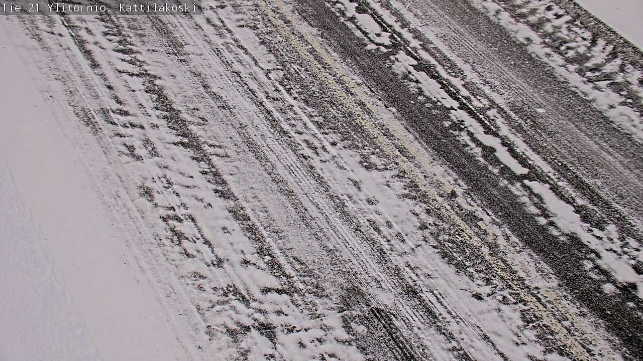 Weather Camera Image Road 21 Ylitornio, Kattilakoski, Ylitornio, Lappi