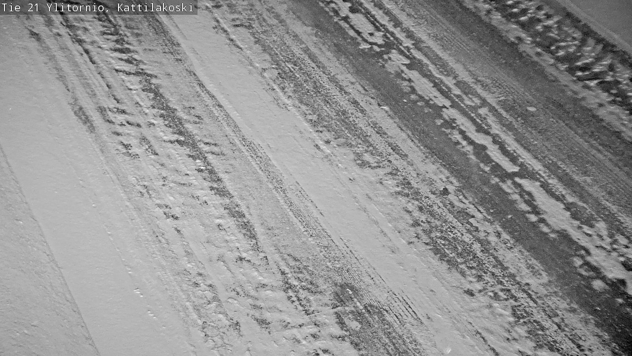 Weather Camera Image Road 21 Ylitornio, Kattilakoski, Ylitornio, Lappi