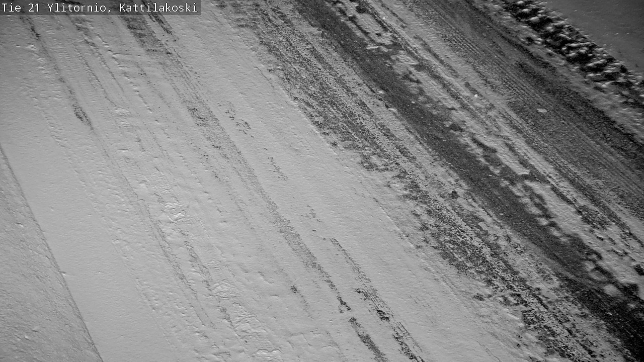 Weather Camera Image Road 21 Ylitornio, Kattilakoski, Ylitornio, Lappi