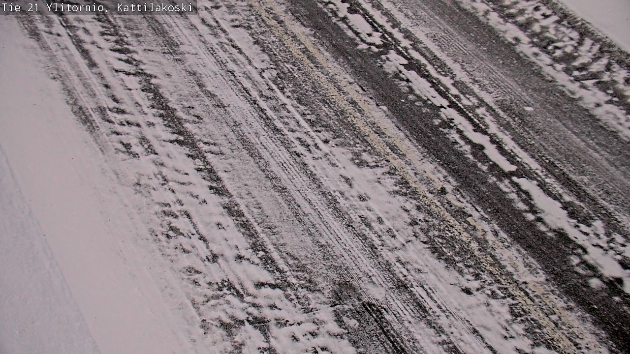 Weather Camera Image Road 21 Ylitornio, Kattilakoski, Ylitornio, Lappi