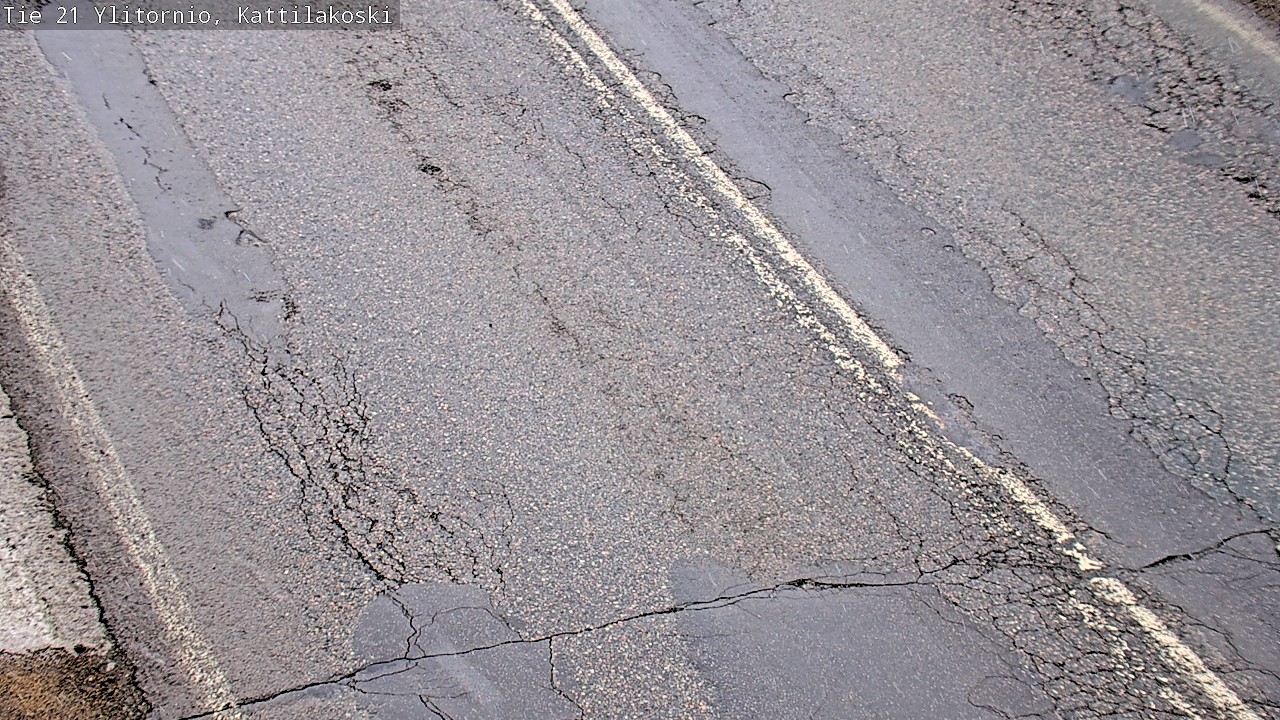 Weather Camera Image Road 21 Ylitornio, Kattilakoski, Ylitornio, Lappi
