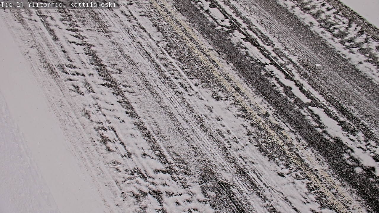 Weather Camera Image Road 21 Ylitornio, Kattilakoski, Ylitornio, Lappi