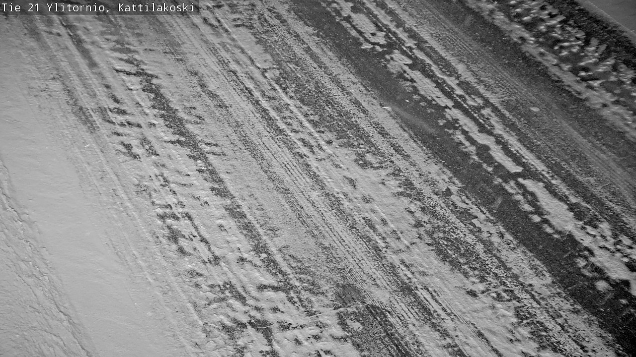 Weather Camera Image Road 21 Ylitornio, Kattilakoski, Ylitornio, Lappi