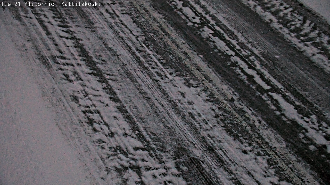Weather Camera Image Road 21 Ylitornio, Kattilakoski, Ylitornio, Lappi