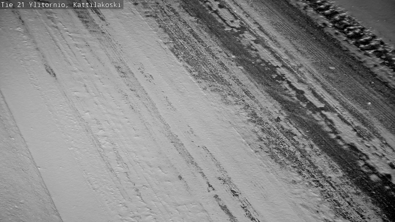 Weather Camera Image Road 21 Ylitornio, Kattilakoski, Ylitornio, Lappi