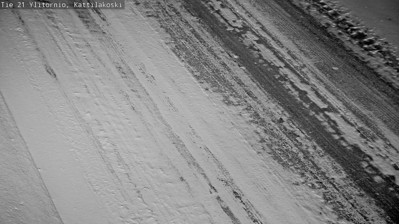 Weather Camera Image Road 21 Ylitornio, Kattilakoski, Ylitornio, Lappi