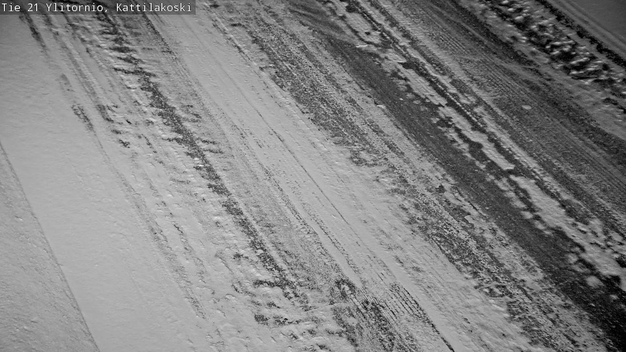 Weather Camera Image Road 21 Ylitornio, Kattilakoski, Ylitornio, Lappi