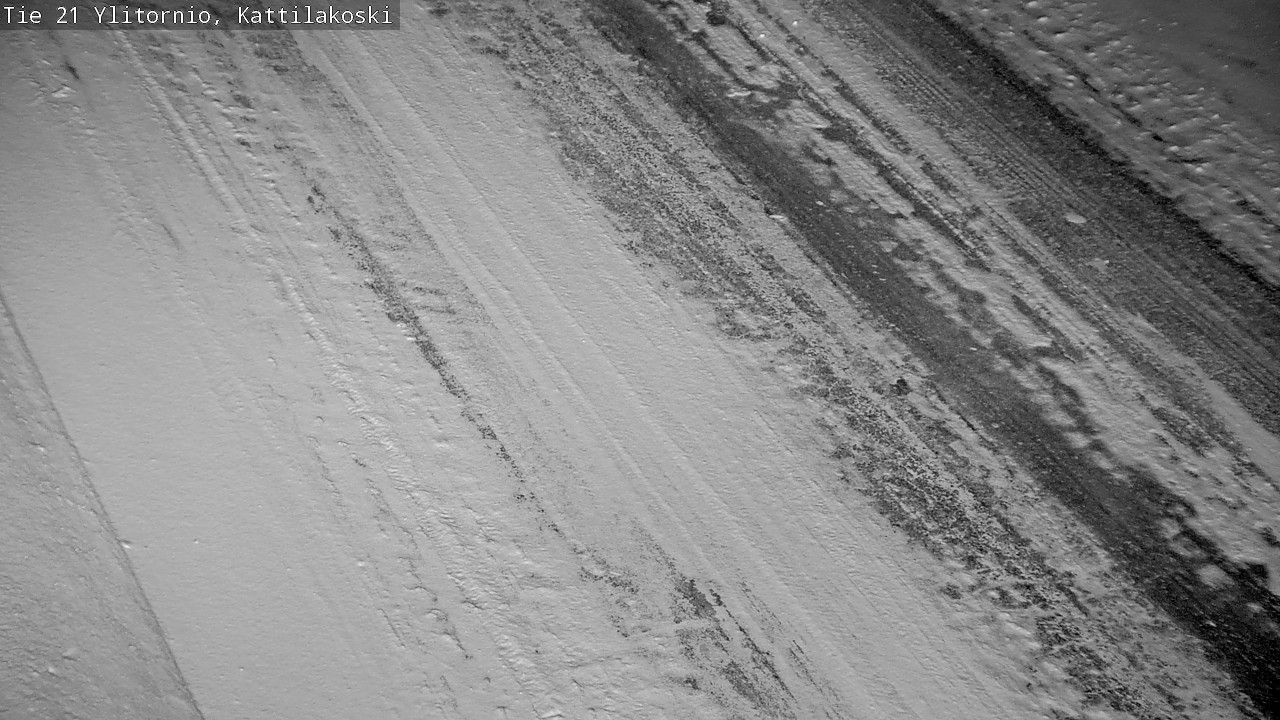 Weather Camera Image Road 21 Ylitornio, Kattilakoski, Ylitornio, Lappi
