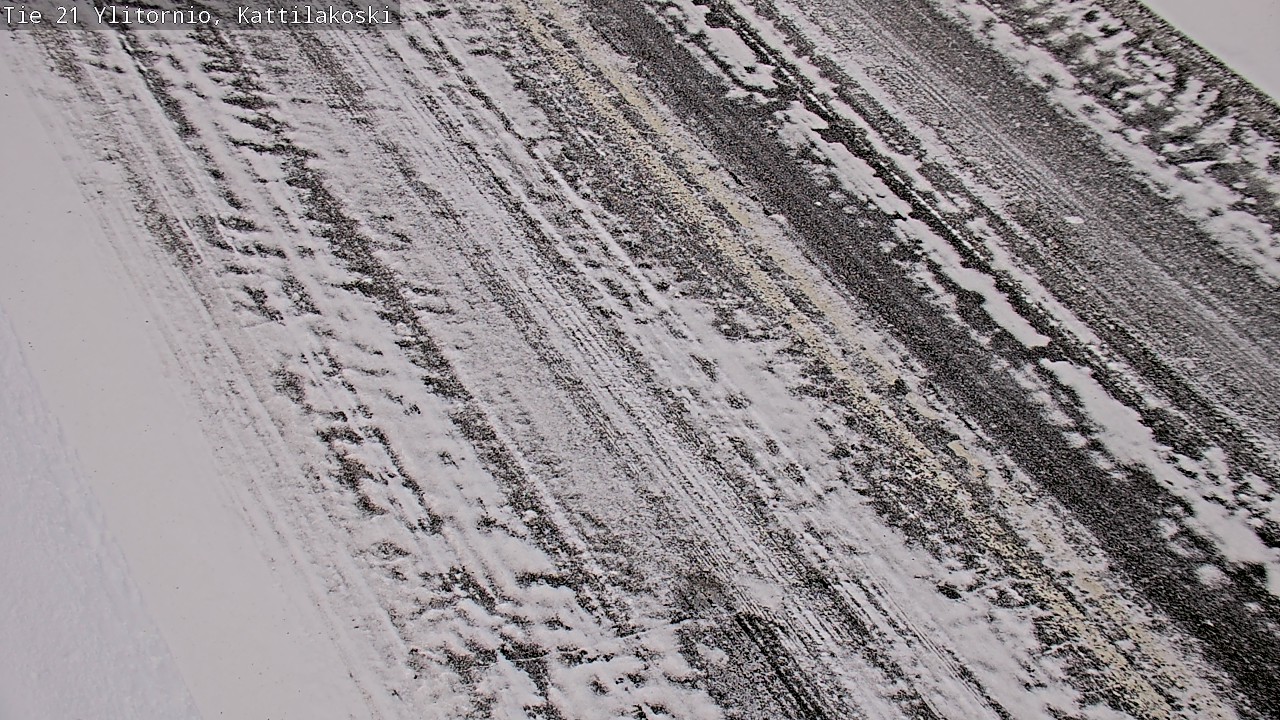 Weather Camera Image Road 21 Ylitornio, Kattilakoski, Ylitornio, Lappi