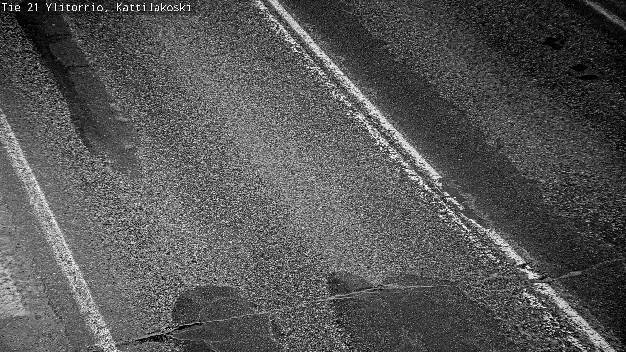 Weather Camera Image Väg 21 Övertorneå, Kattilakoski, Ylitornio, Lappi