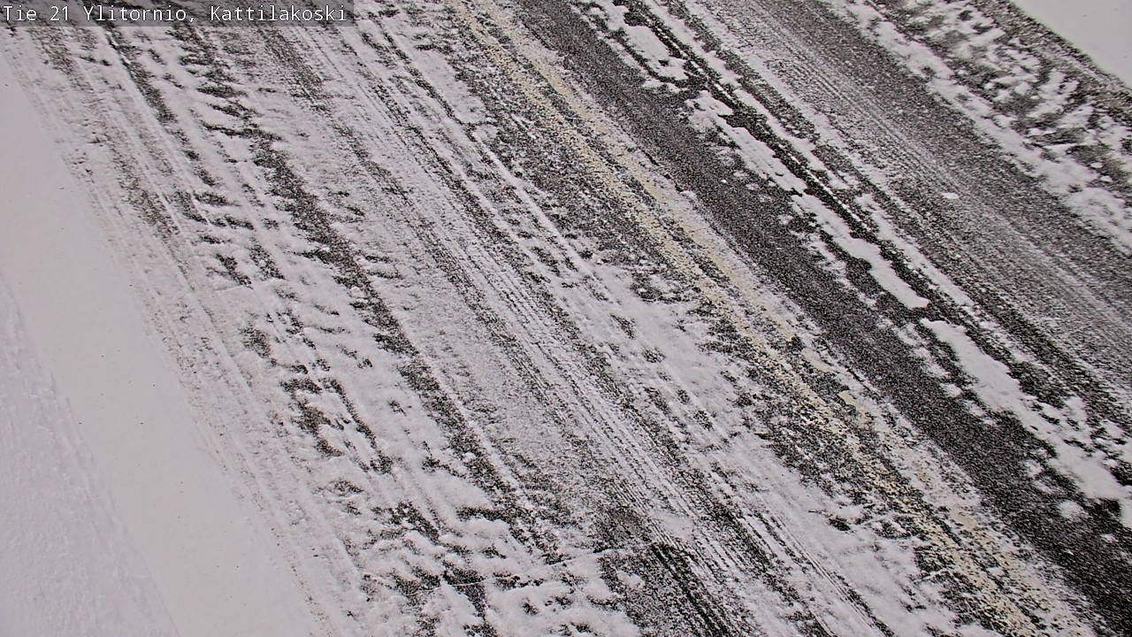 Weather Camera Image Road 21 Ylitornio, Kattilakoski, Ylitornio, Lappi