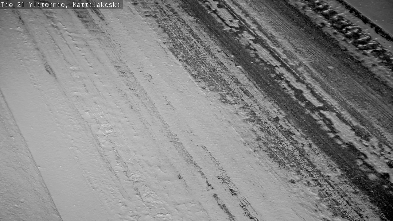 Weather Camera Image Road 21 Ylitornio, Kattilakoski, Ylitornio, Lappi