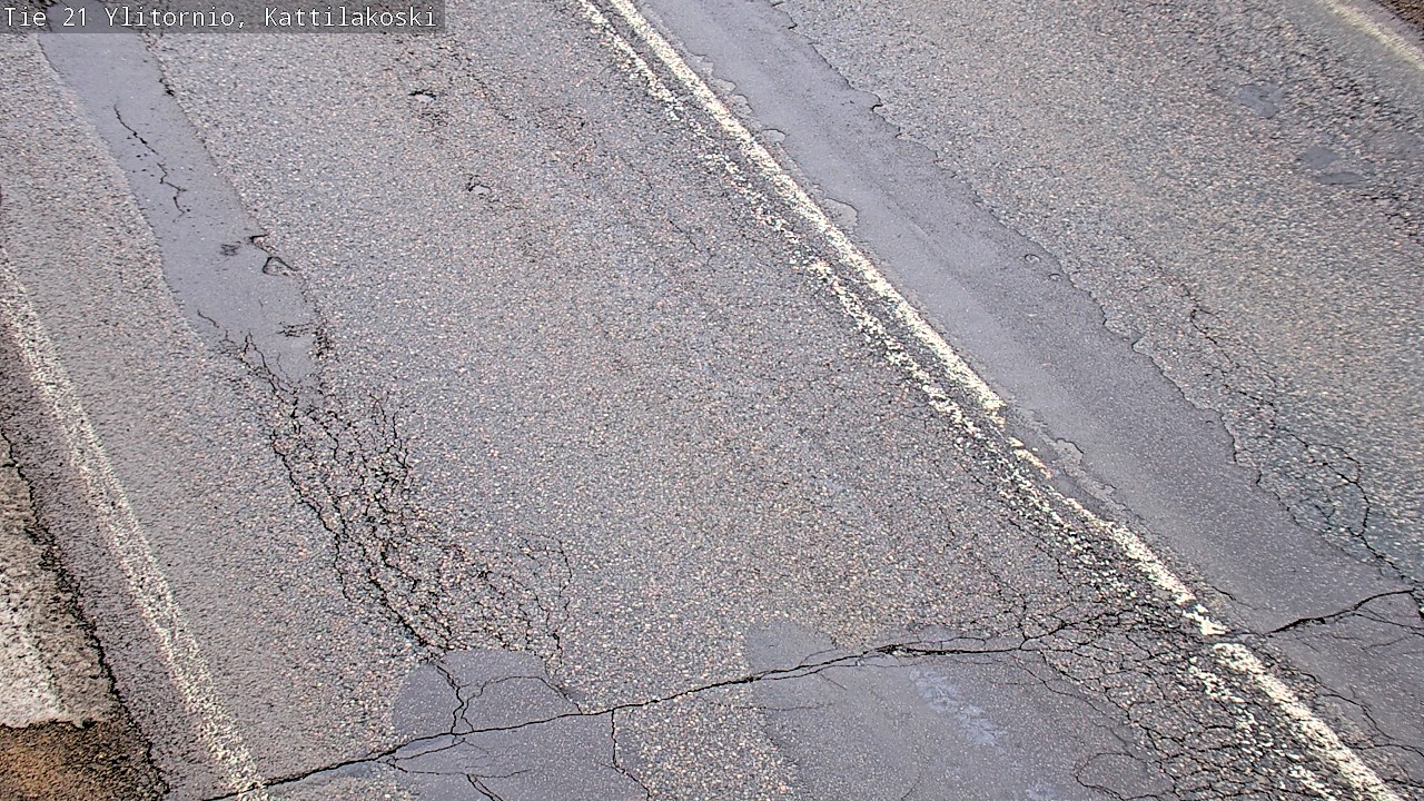 Weather Camera Image Road 21 Ylitornio, Kattilakoski, Ylitornio, Lappi