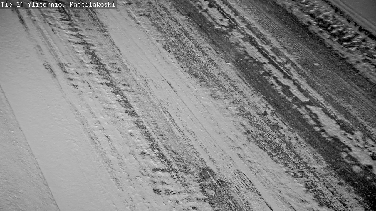 Weather Camera Image Road 21 Ylitornio, Kattilakoski, Ylitornio, Lappi