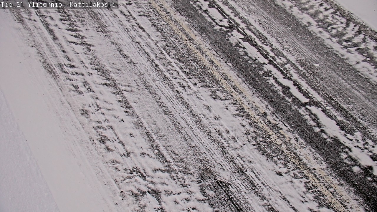 Weather Camera Image Road 21 Ylitornio, Kattilakoski, Ylitornio, Lappi