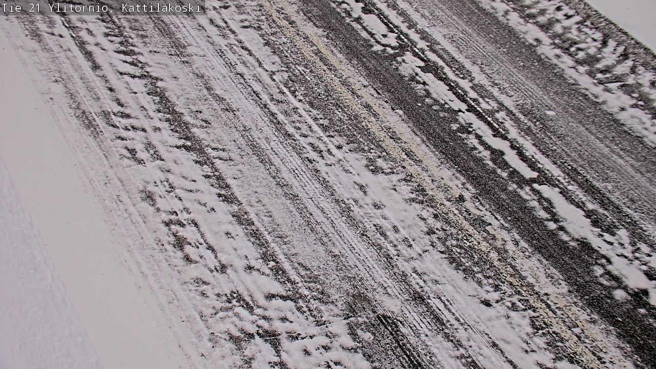 Weather Camera Image Road 21 Ylitornio, Kattilakoski, Ylitornio, Lappi