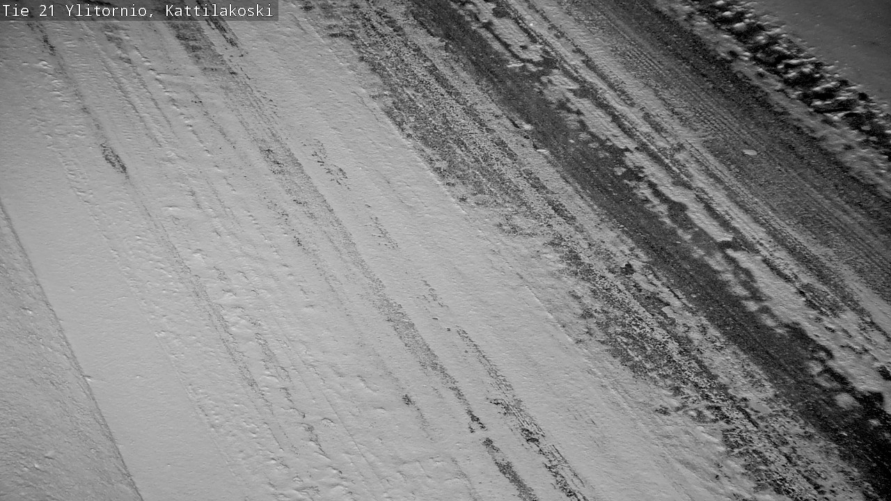 Weather Camera Image Road 21 Ylitornio, Kattilakoski, Ylitornio, Lappi