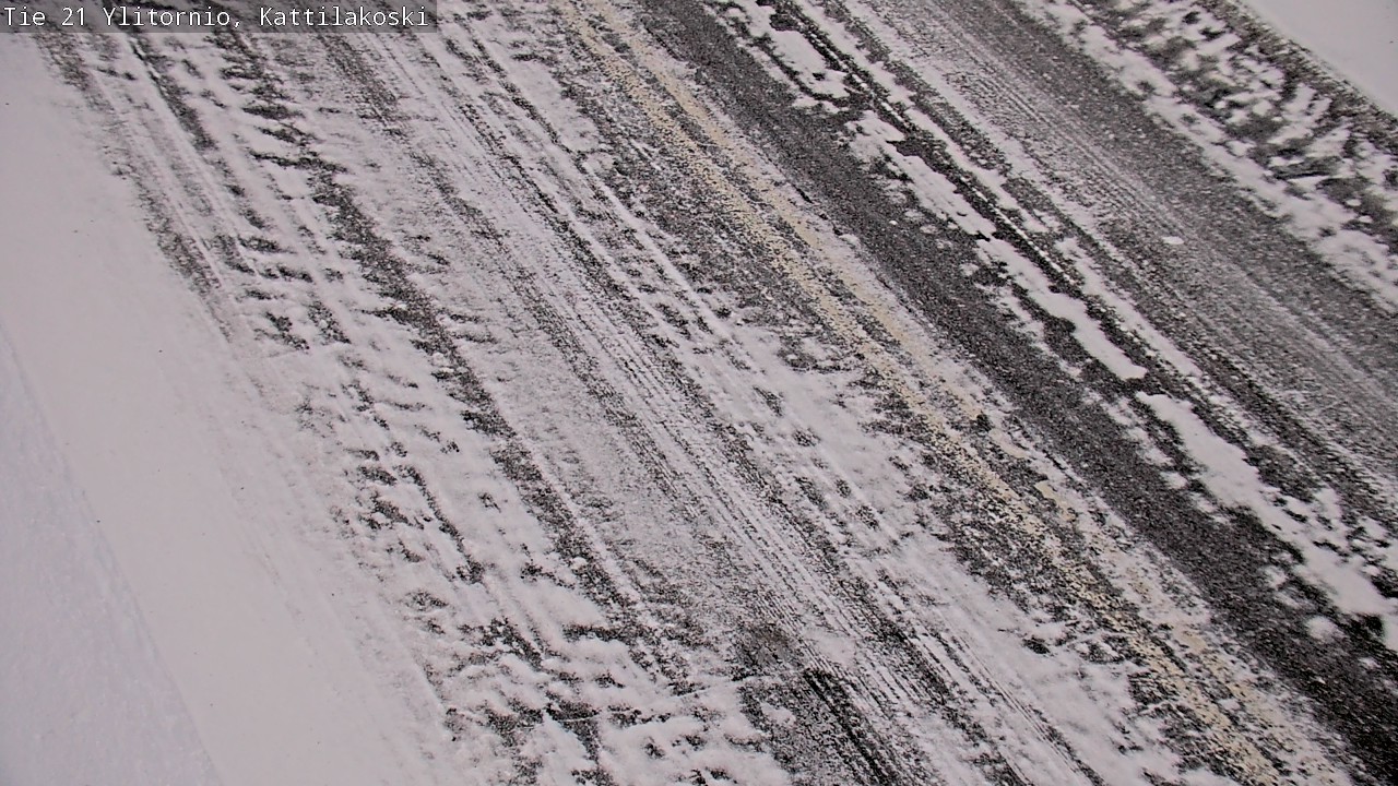 Weather Camera Image Road 21 Ylitornio, Kattilakoski, Ylitornio, Lappi