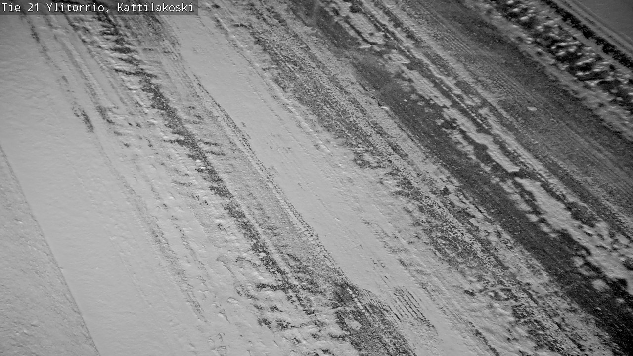 Weather Camera Image Road 21 Ylitornio, Kattilakoski, Ylitornio, Lappi