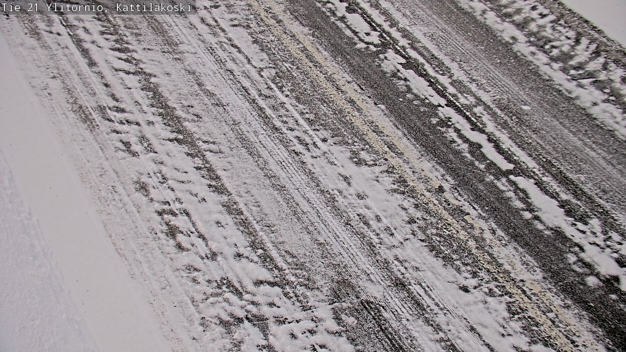 Weather Camera Image Road 21 Ylitornio, Kattilakoski, Ylitornio, Lappi
