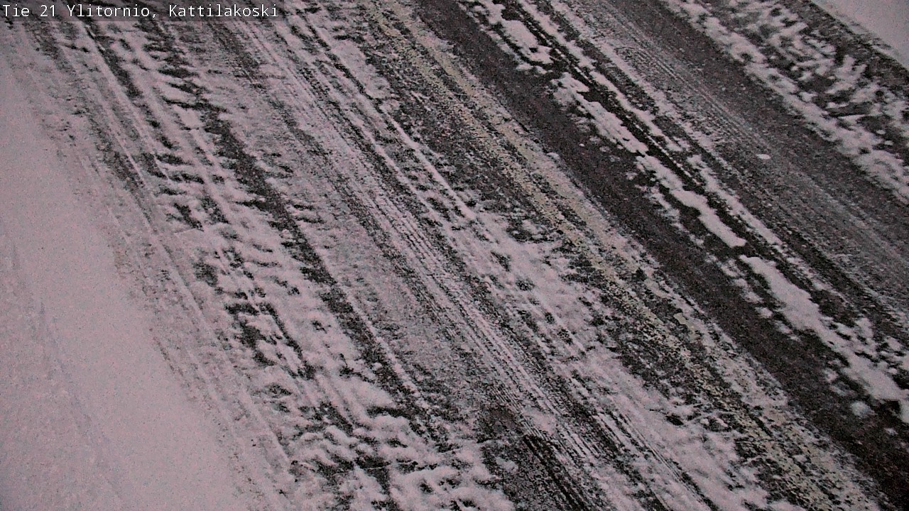 Weather Camera Image Road 21 Ylitornio, Kattilakoski, Ylitornio, Lappi