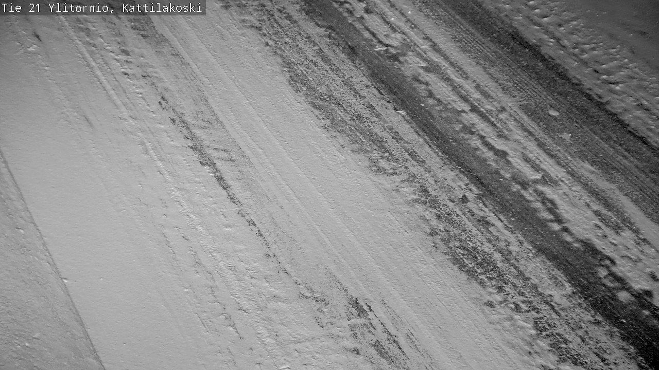 Weather Camera Image Road 21 Ylitornio, Kattilakoski, Ylitornio, Lappi
