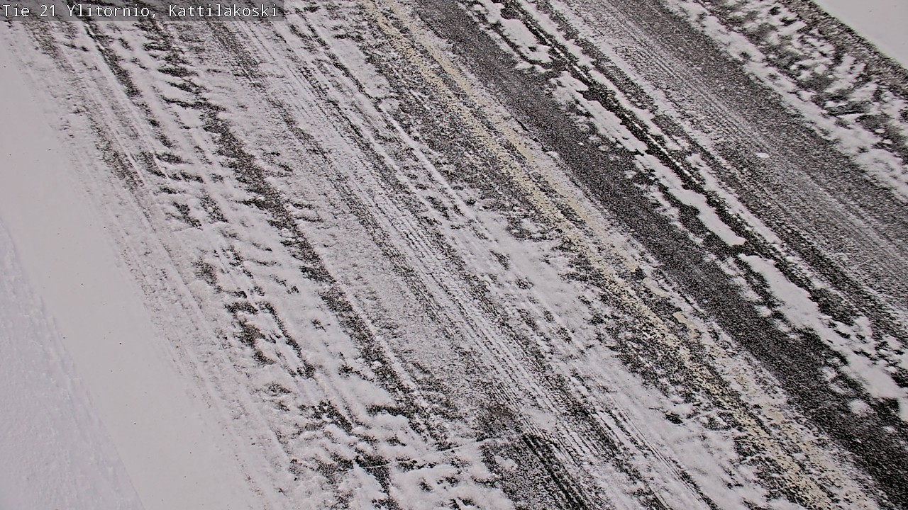 Weather Camera Image Road 21 Ylitornio, Kattilakoski, Ylitornio, Lappi