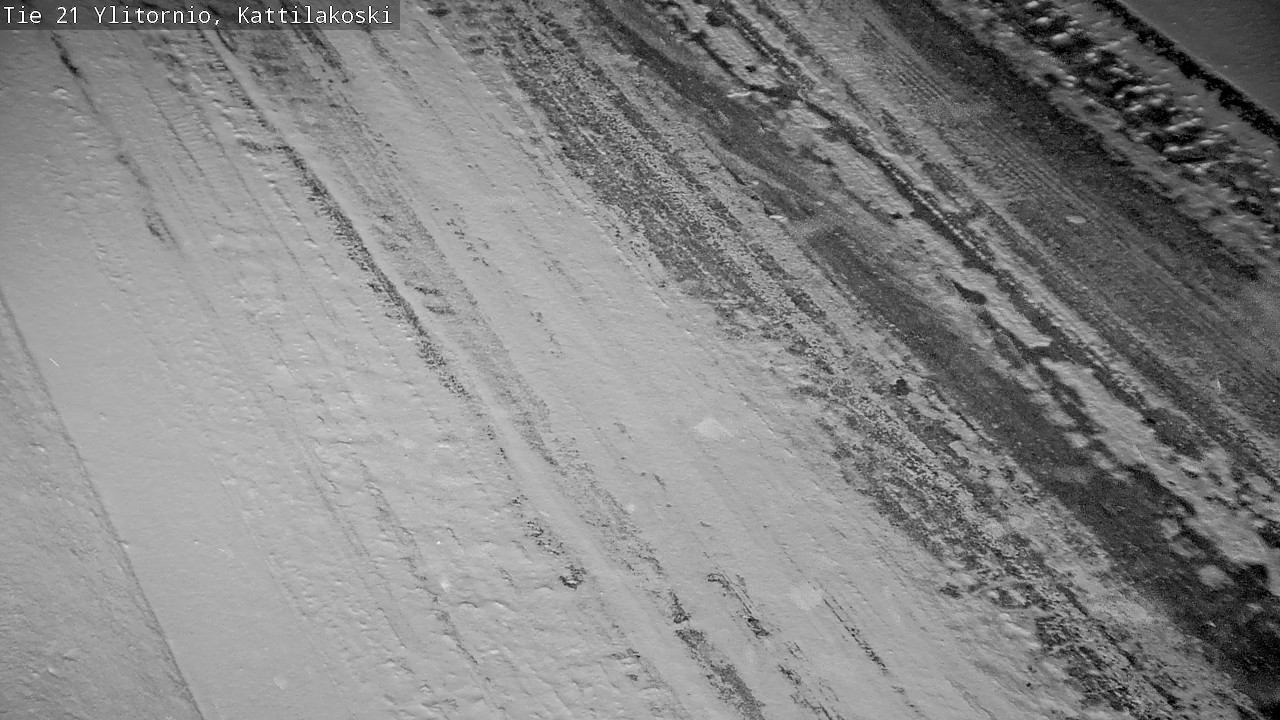 Weather Camera Image Road 21 Ylitornio, Kattilakoski, Ylitornio, Lappi