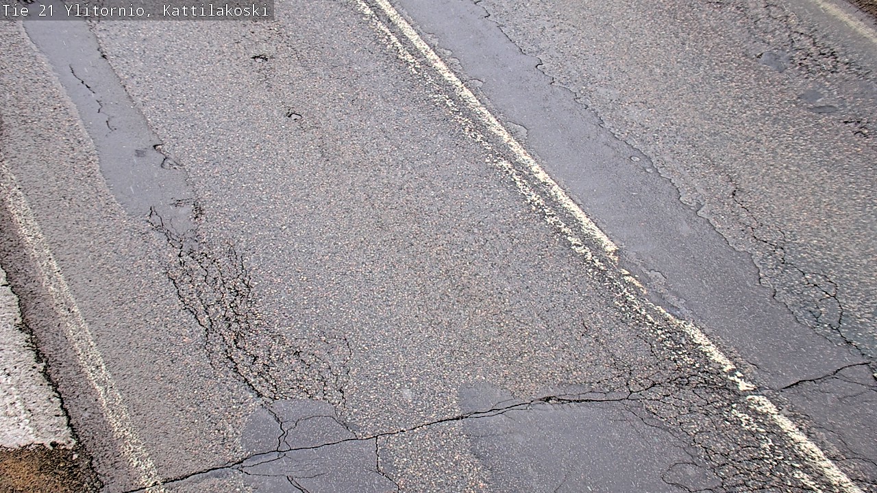 Weather Camera Image Road 21 Ylitornio, Kattilakoski, Ylitornio, Lappi