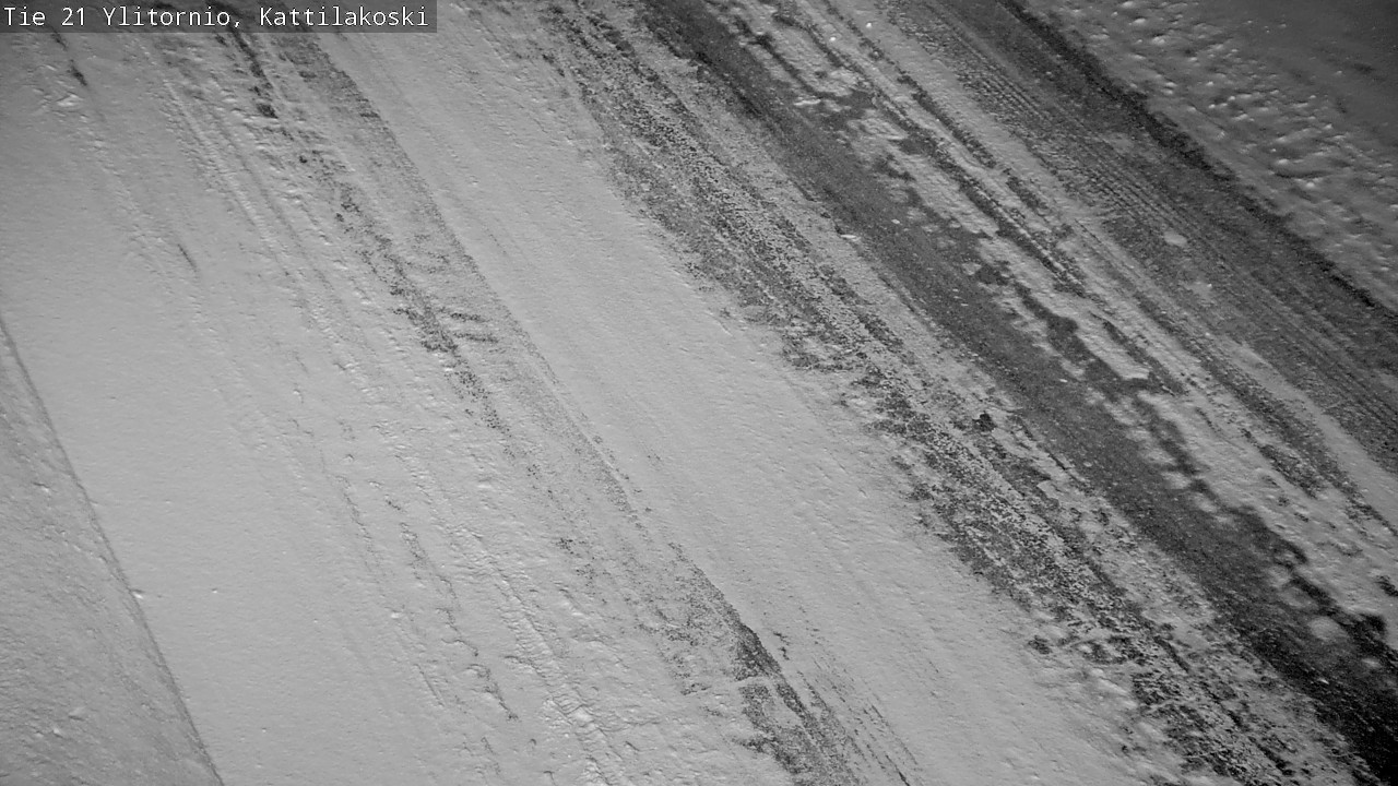 Weather Camera Image Road 21 Ylitornio, Kattilakoski, Ylitornio, Lappi