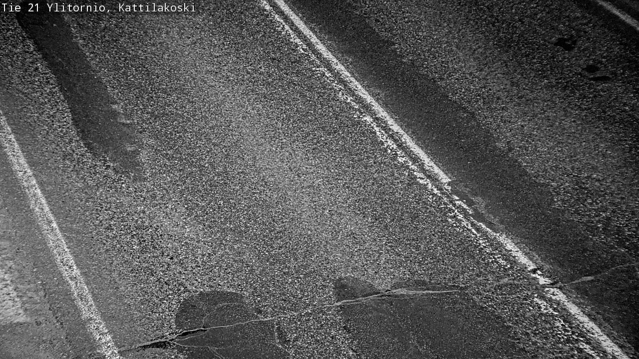 Weather Camera Image Väg 21 Övertorneå, Kattilakoski, Ylitornio, Lappi