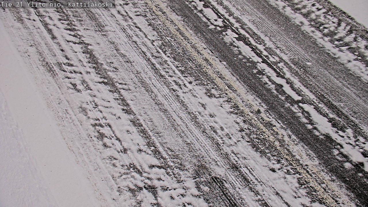 Weather Camera Image Road 21 Ylitornio, Kattilakoski, Ylitornio, Lappi