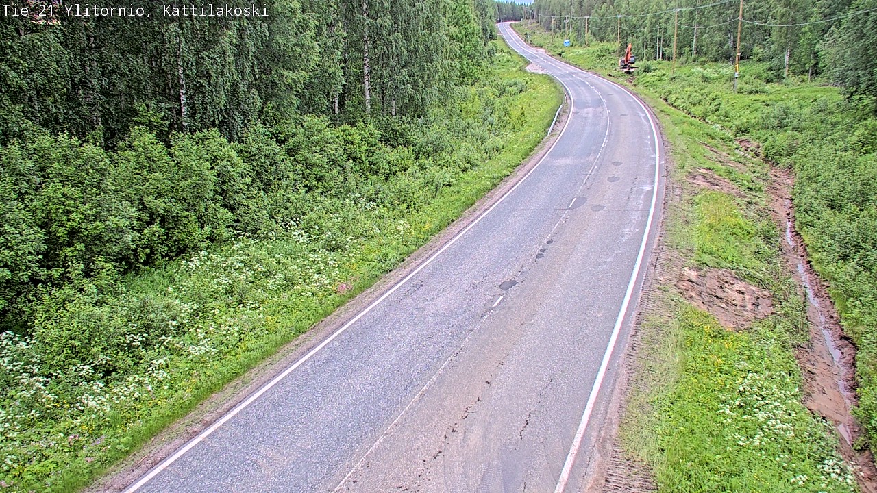 Kelikamerat Kuva Tie 21 Ylitornio, Kattilakoski, Ylitornio, Lappi