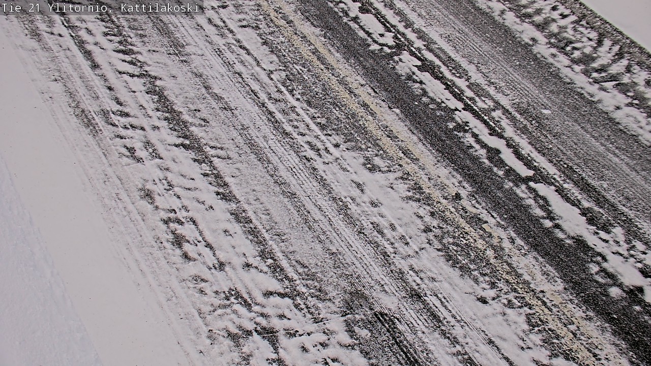 Weather Camera Image Road 21 Ylitornio, Kattilakoski, Ylitornio, Lappi
