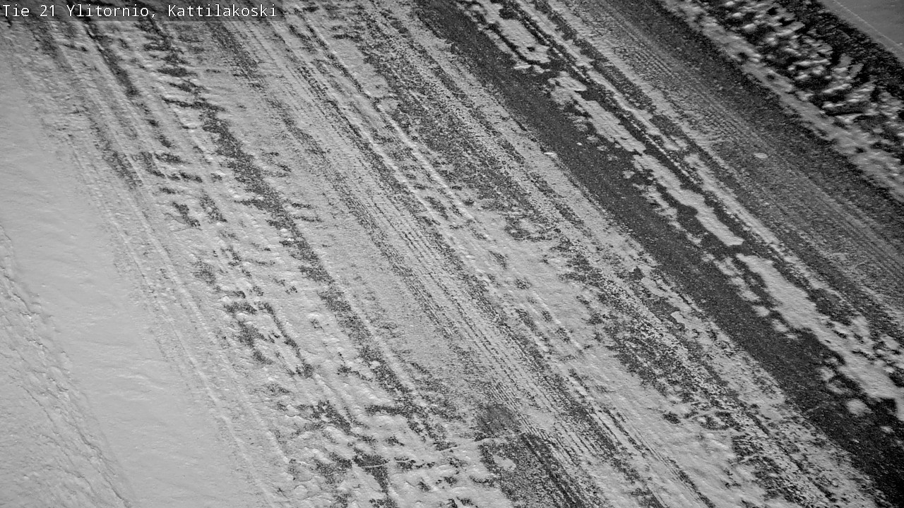 Weather Camera Image Road 21 Ylitornio, Kattilakoski, Ylitornio, Lappi