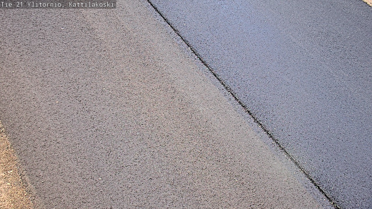 Weather Camera Image Väg 21 Övertorneå, Kattilakoski, Ylitornio, Lappi