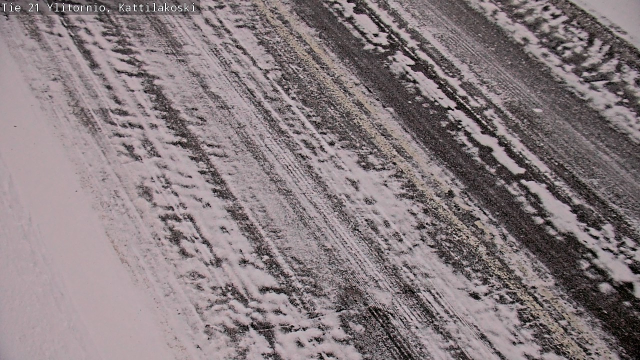 Weather Camera Image Road 21 Ylitornio, Kattilakoski, Ylitornio, Lappi