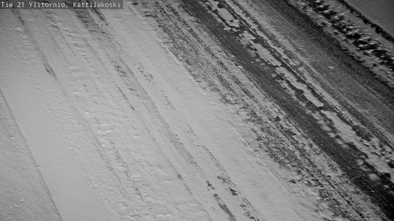 Weather Camera Image Road 21 Ylitornio, Kattilakoski, Ylitornio, Lappi