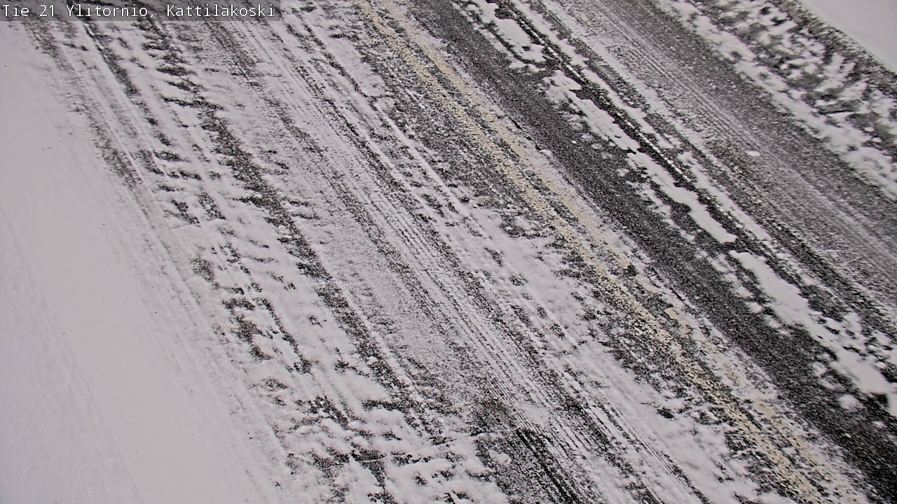 Weather Camera Image Road 21 Ylitornio, Kattilakoski, Ylitornio, Lappi
