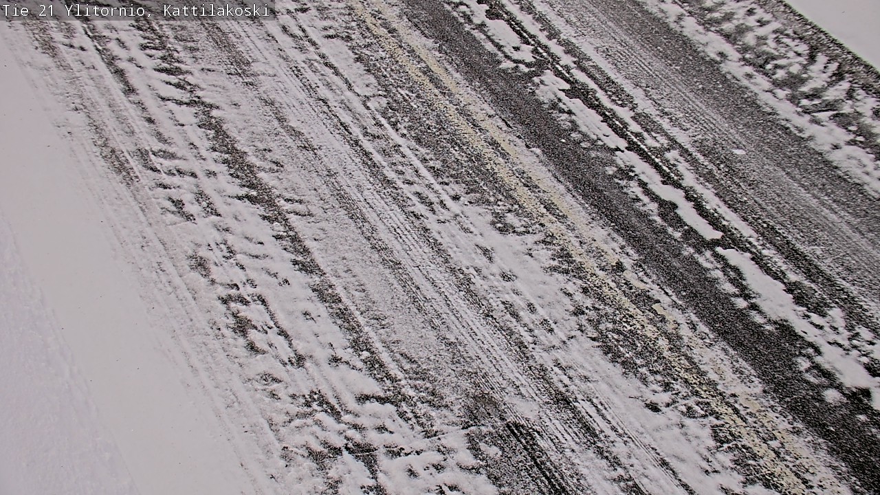 Weather Camera Image Road 21 Ylitornio, Kattilakoski, Ylitornio, Lappi