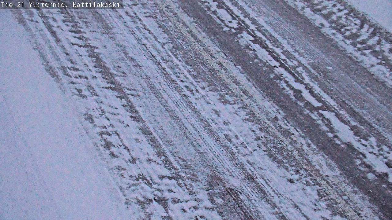 Weather Camera Image Road 21 Ylitornio, Kattilakoski, Ylitornio, Lappi