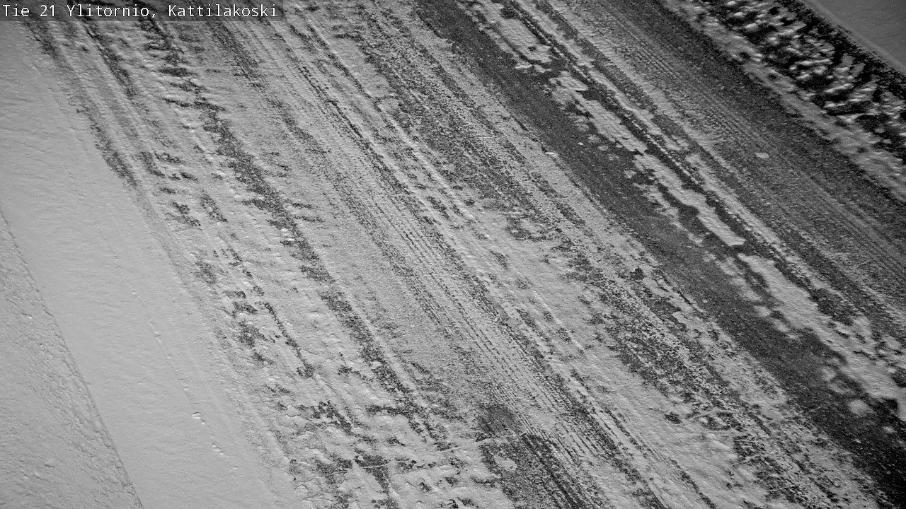 Weather Camera Image Road 21 Ylitornio, Kattilakoski, Ylitornio, Lappi