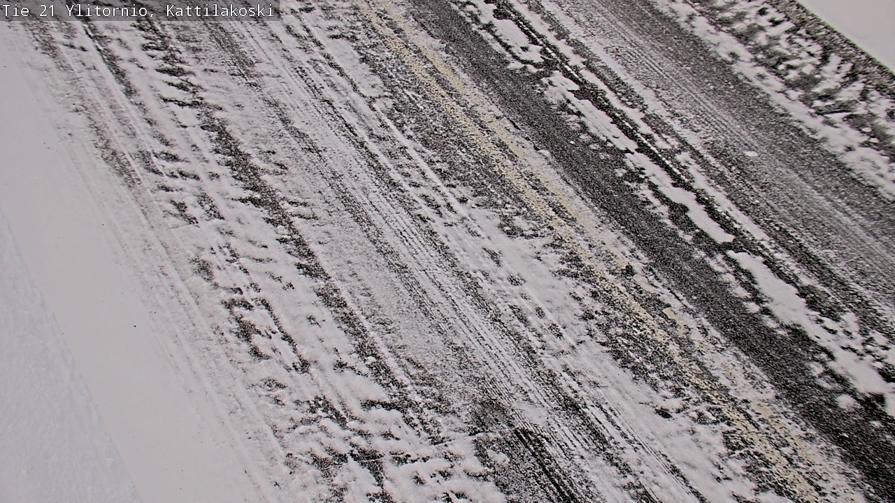 Weather Camera Image Road 21 Ylitornio, Kattilakoski, Ylitornio, Lappi