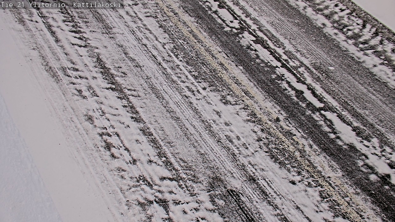 Weather Camera Image Road 21 Ylitornio, Kattilakoski, Ylitornio, Lappi