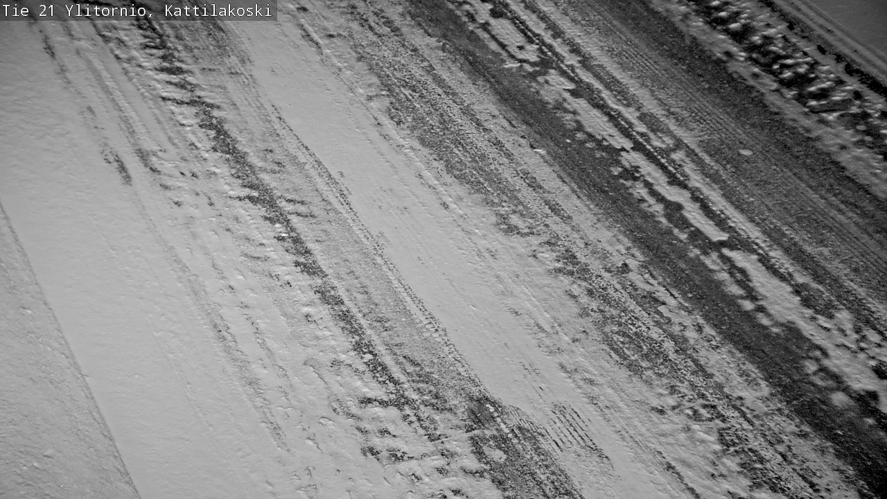 Weather Camera Image Road 21 Ylitornio, Kattilakoski, Ylitornio, Lappi