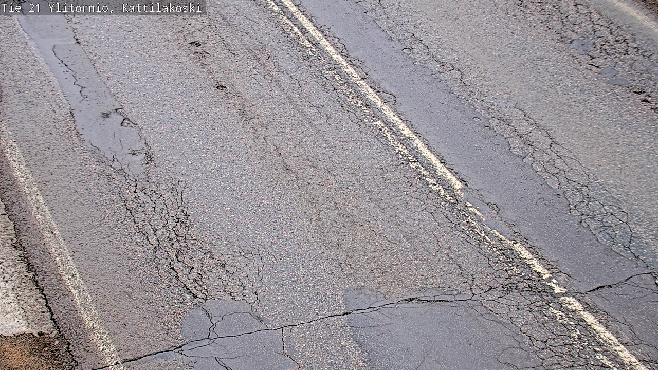 Weather Camera Image Road 21 Ylitornio, Kattilakoski, Ylitornio, Lappi