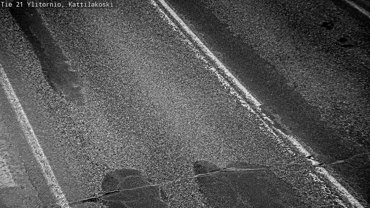 Weather Camera Image Väg 21 Övertorneå, Kattilakoski, Ylitornio, Lappi