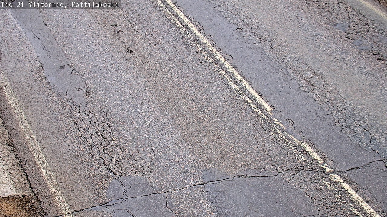 Weather Camera Image Road 21 Ylitornio, Kattilakoski, Ylitornio, Lappi