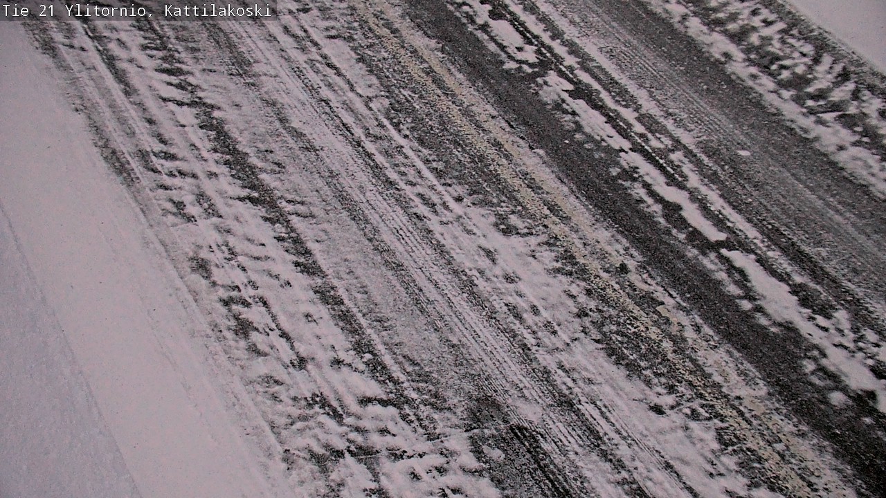 Weather Camera Image Road 21 Ylitornio, Kattilakoski, Ylitornio, Lappi